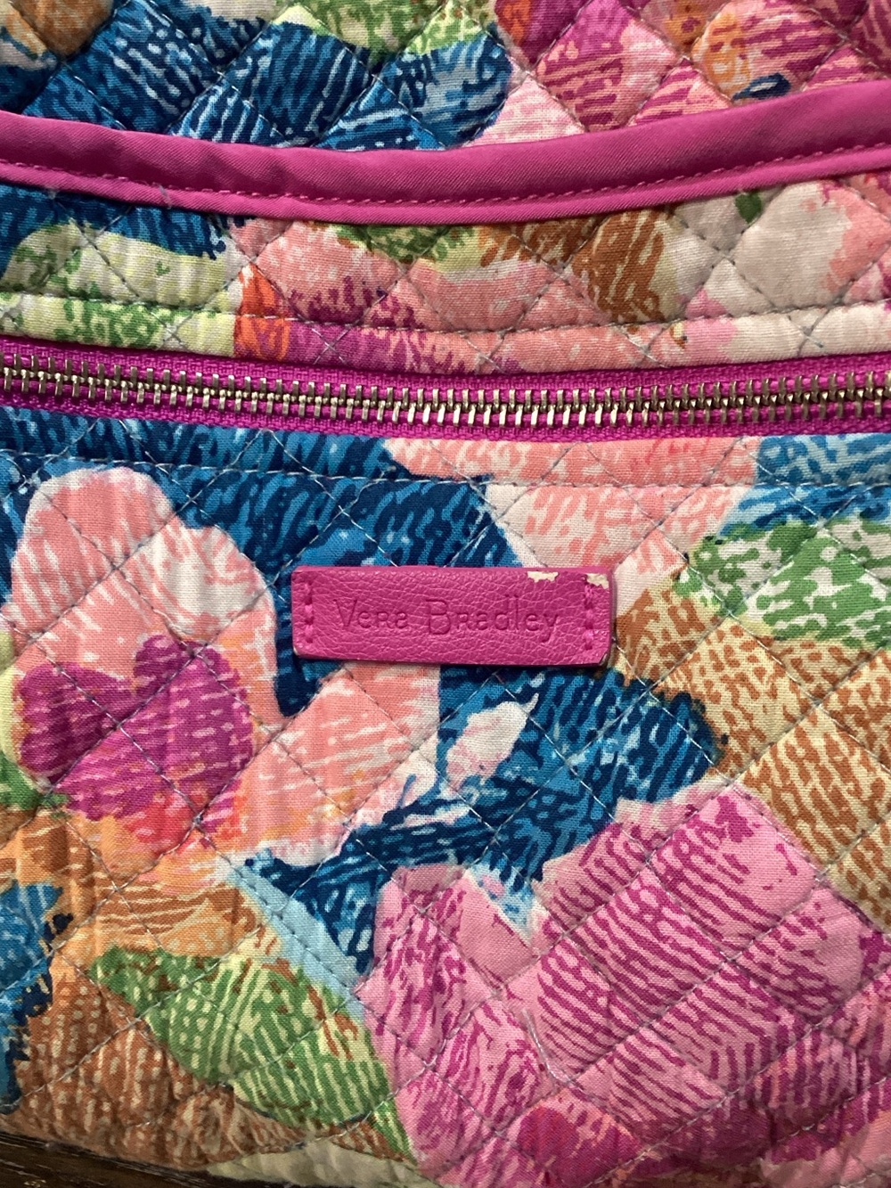 Vera Bradley Superbloom Quilted Original Large Travel Duffel - Picture 2 of 11